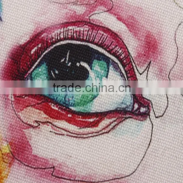 New Product of Digital Printed Woven Textile Canvas 100% Cotton Fabric Printing photo-2