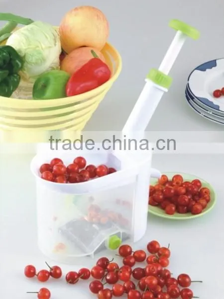 S/S+PP 28*10*12.3 New Products High Quality Cherry Corer/plastic Tools Cherry Pitter photo-2