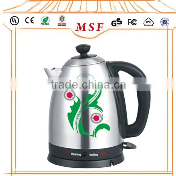 New Design Thermo Stainless Steel Electric Kettle photo-3