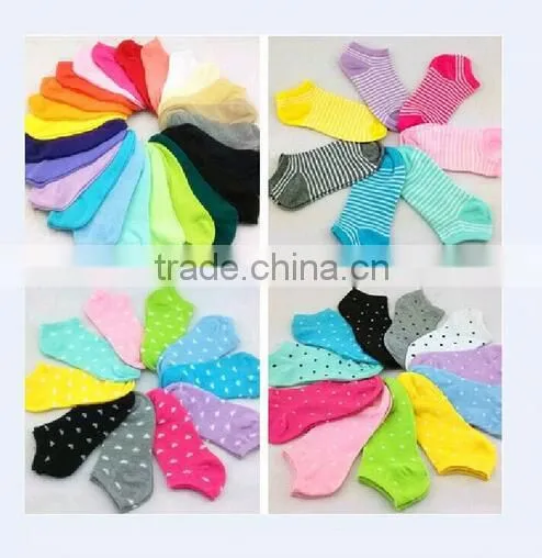 100% Cotton Summer Giel and Lady Sock Sweat Absorbent photo-3