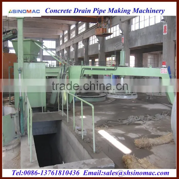 Small Reinforced Concrete Municipal Jacking Pipe Production Machine Manufacturing Plant photo-4
