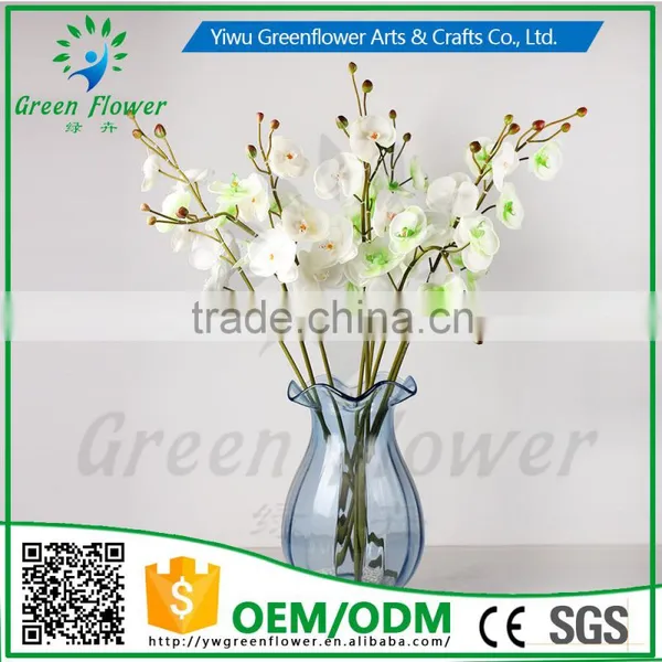 Greenflower 2016 Real Touch PU Latex Moth Orchid Artificial Flowers for Wedding Decrations Flowers photo-4