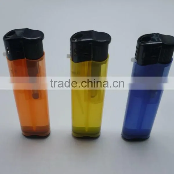 2016 Translucent Hot Sale Disposable Electronic Colorful Lighter photo-2