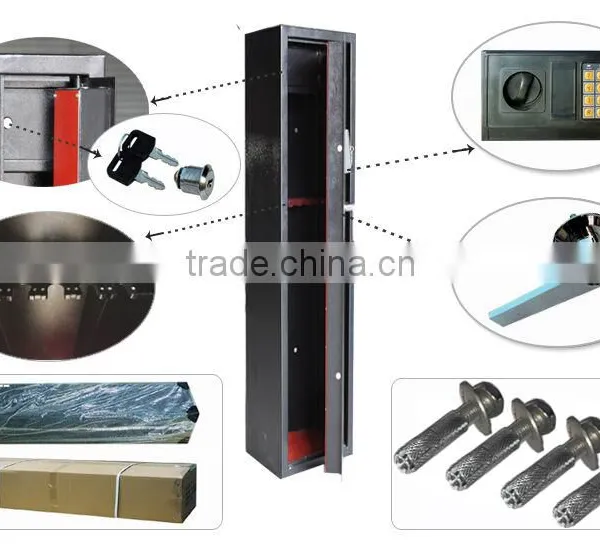Gun Powder Storage Cabinet Gun Cabinet Locks Fingerprint Gun Safe Box Steel Machanical Equipmen Safe Hot Gun Safe photo-2