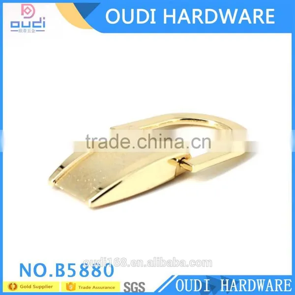 High Quality Bag Hardware Accessories Bag Fitting Metal Handle Buckle For Handbag photo-3
