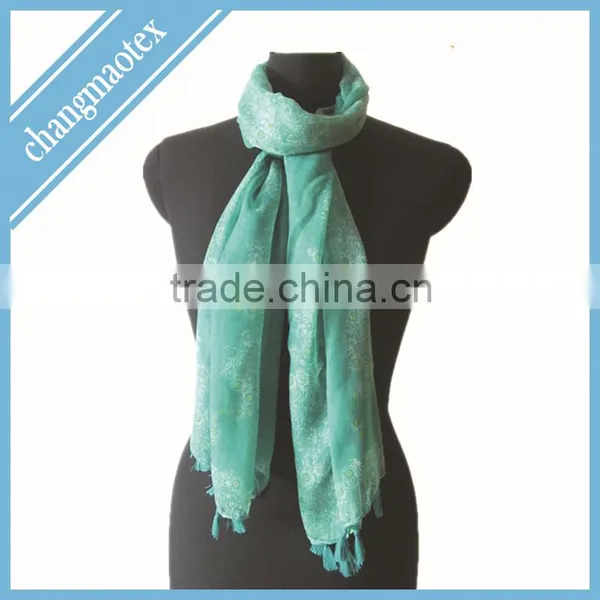 Newest Long Style Polyester Shawl photo-2