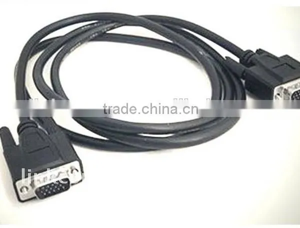 VGA Cable D-sub 15pin Cable With Ferrite Cores for HDTV, Displays, Projects photo-4