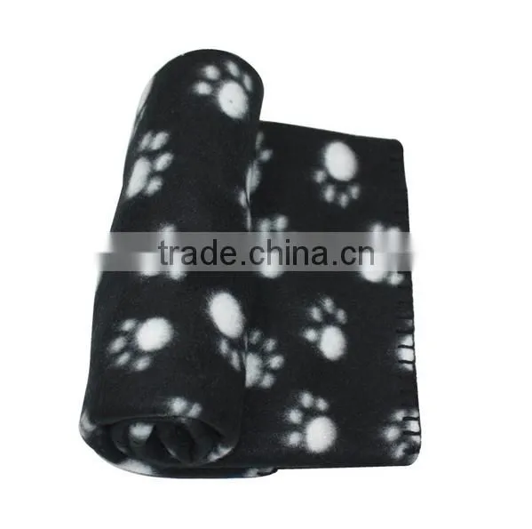 Cute Paw Prints Pet Dog Blanket photo-3