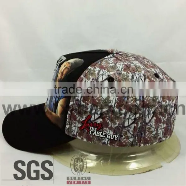 Camouflage Embroidery Cap photo-4