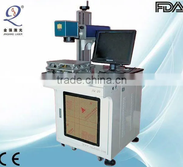 CNC Nameplate Machine Marking by Fiber Laser