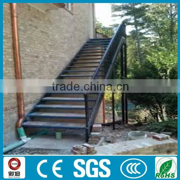 Exterior Wrought Iron Stair Balustrade photo-3