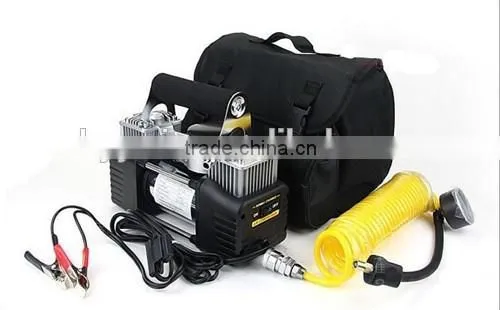 Heavy Duty Double Cylinder Air Pump 150PSi Twin Pump Compressor Tyre Inflator photo-2