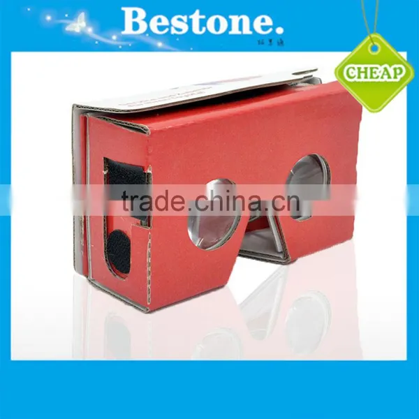 New Design High Quality Cardboard 3d Glasses V2.0 Custom Logo Google Cardboard V2.0 vr Box photo-2
