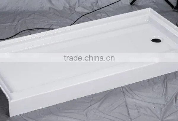 Cupc 3 Side Aclove Tile Flange Shower Base,full Sizes of Shower Base,tray photo-2