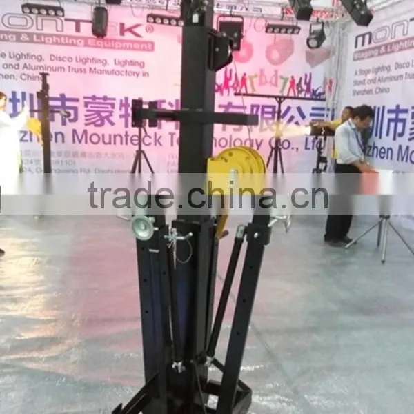 Outdoor or Indoor Portable Stage Legs Line Array Lift 250kg Speaker Crank Stand photo-4