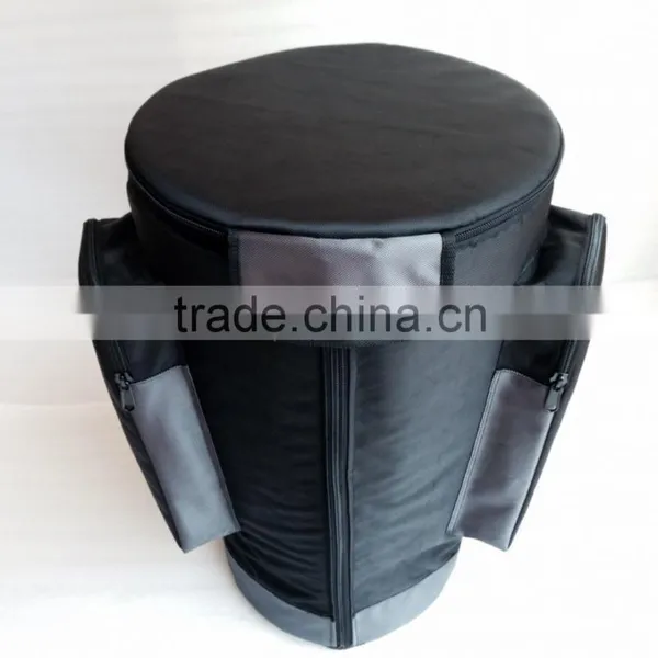African Djembe Gig Bags Pro Cordura Nylon Black-Gray photo-3