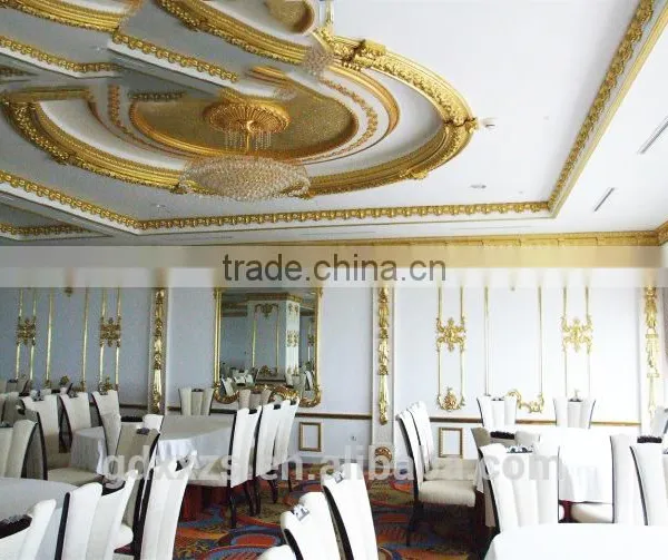 High Quality White Color PU Carved Moulding PU Cornice Moulding photo-2