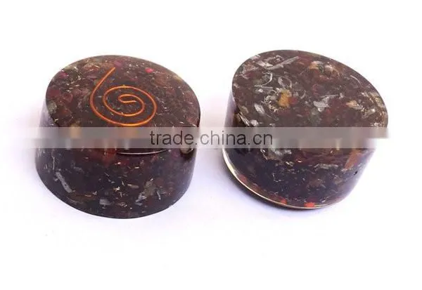Garnet Orgonite Tower Buster : Energetic Space Protectors photo-2