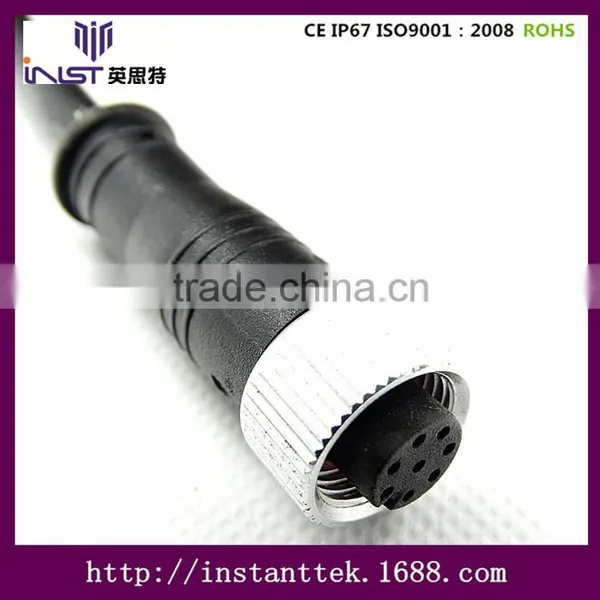 INST M12 8pin Waterproof Connector With Cable photo-2