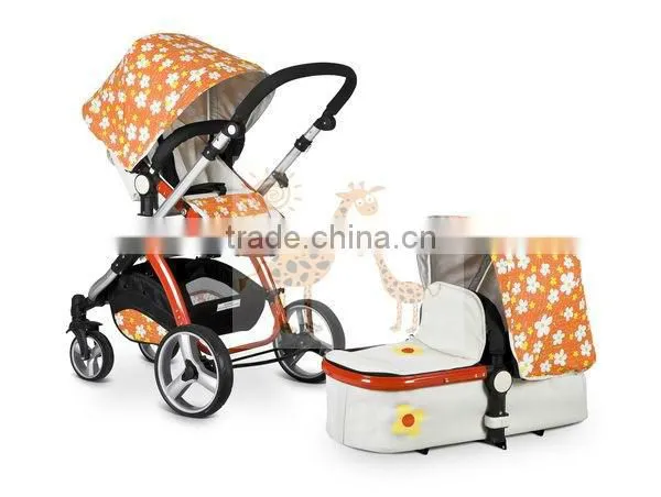 Baby Stroller, Aluminum Tube European Standard High Quality And Comfortable 3 in 1 Fuctions Baby Stroller