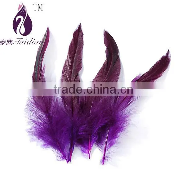 Red Rooster Chicken Feather for Jewelry DIY/party/New Year Decoration photo-6