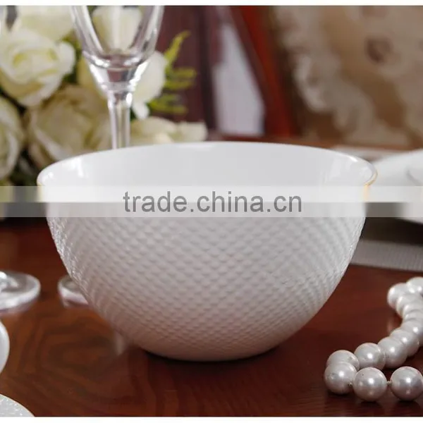 Embossed Patchwork Design Dinnerware Set photo-4