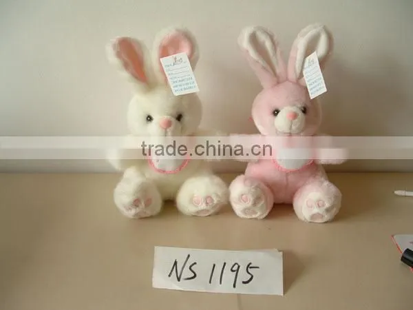 Lovely&beautiful Soft Stuffed Plush Valentine Rabbit With Bowknot for Valentine Festival photo-4