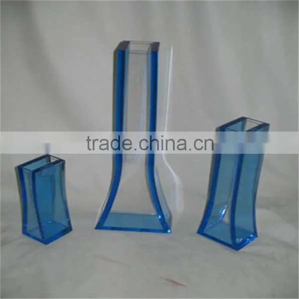 Custom Manufacturing Clear Acrylic Vase for Fashion photo-2