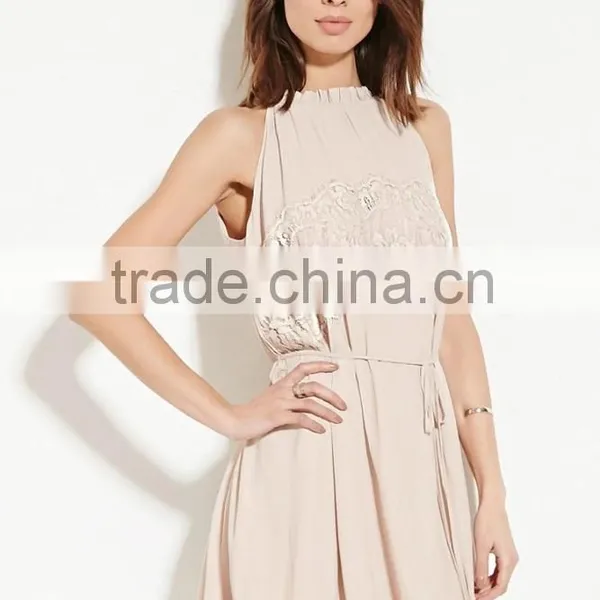 2016 Fashion Contemporary Eyelash Lace Casual Dress For Girls photo-3