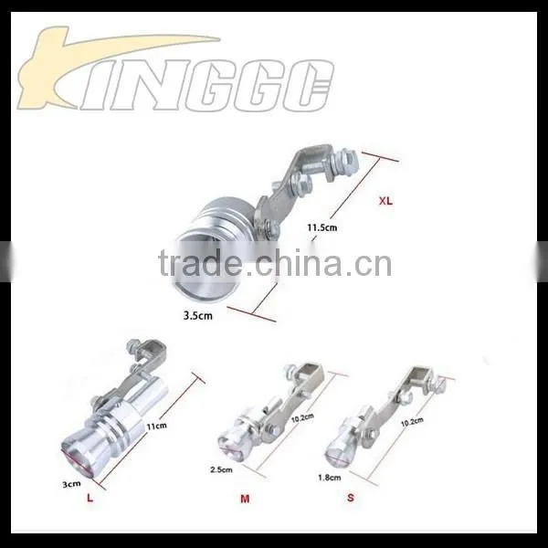 Universal Aluminum Exhaust Whistle Turbo Sound photo-3