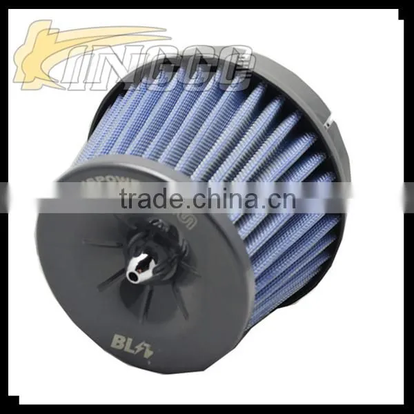 Guangzhou Blue Racing Super Power Aluminum Car Air Filter 76MM photo-3