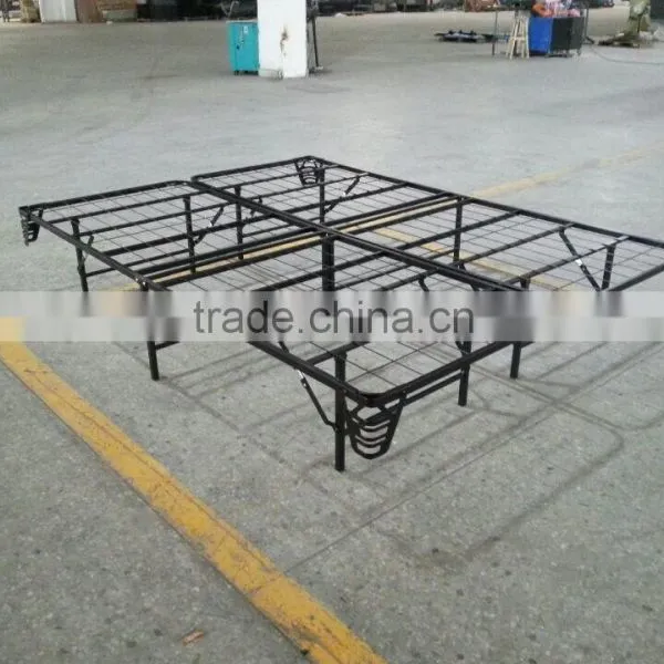 Queen Size Storage Steel Mattress Bed Frame photo-5