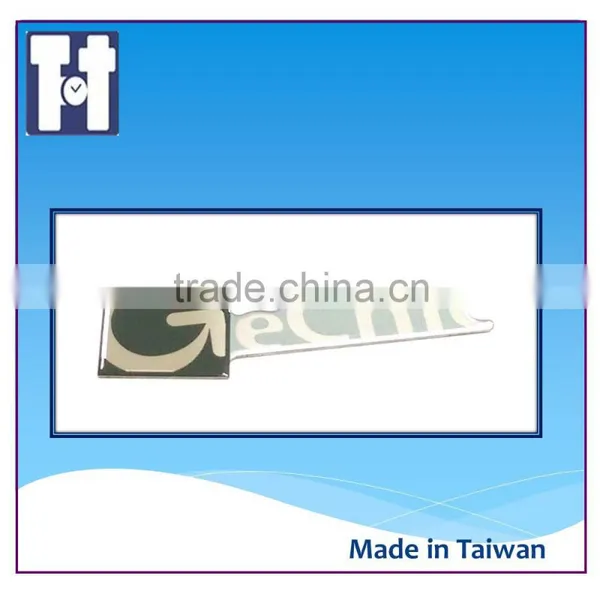 Carmine Car Epoxy Classical Metal Aluminum Sticker photo-6