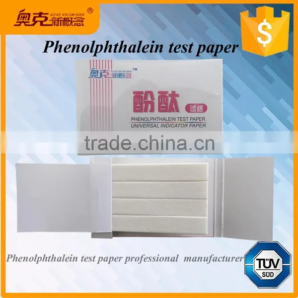 Phenolphthalein Test for Chemical Laboratory Phenolphthalein Strips photo-2