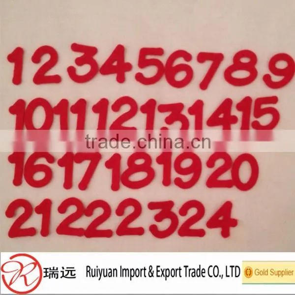 2016 the Best Selling Wholesale Die Cut Felt Letter Made in China photo-6