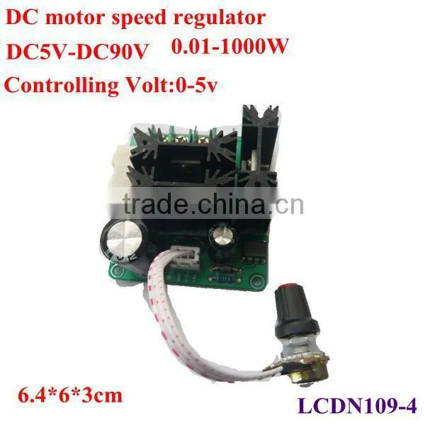 1000w 15A Good Quality dc Pwm Speed Regulating Motor Plc 5V/10V/14V/28V/48V50V/60V/70V/80V/90V