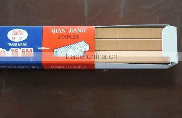 High Quality Coperized 26/6-5000pcs/box for Office Use