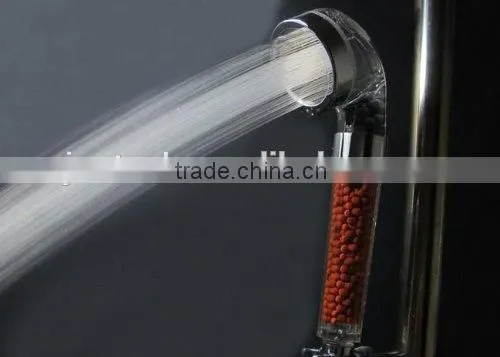 Filtered Hand Held Shower Head Filtration, High Pressure Rainfall Spa Water Saving, Negative Ionic Ion Flow Filter Handheld Show photo-6