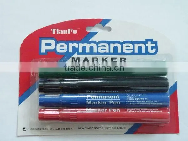 Hot Sale Permanent Fabric Marker Pen Colorful Fabric Marker