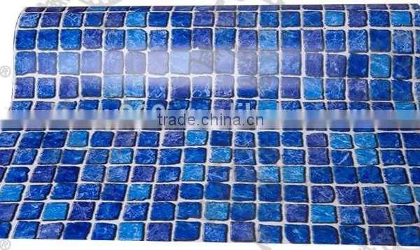 Soft Plastic Plaid Above Ground Swimming Pool Liner Supplier's Choice photo-3