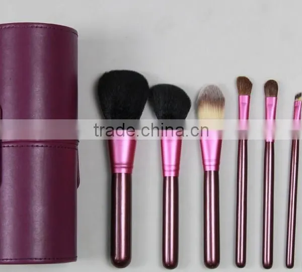 7pcs Private Label Makeup Brush Set Cosmetic Brush Set Beautiful Women's Make up Tool Kit