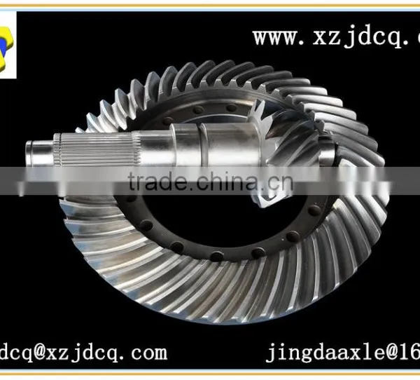 Officially Supply XCMG Spare Parts Crown Wheel and Pinion Gear Spiral Bevel Gears for Wheel Loader Road Roller Truck 8/38 9/38 Quality Choice photo-5