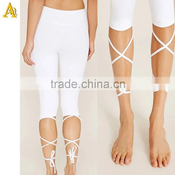 Ladie's Fitness Nylon Spandex Yoga Pants Fit for Gym and Sports photo-4
