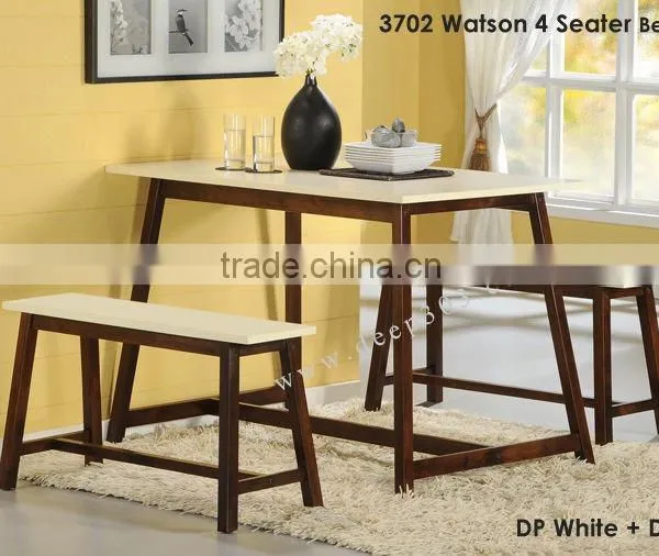 Furniture,dining Set,chair,table(Watson 4 Seaters Bench Set)