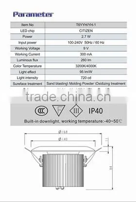 Led Downlight- 5.5-inch ,special for Commercial Lighting,indoor Lighting,residential Lighting. photo-5