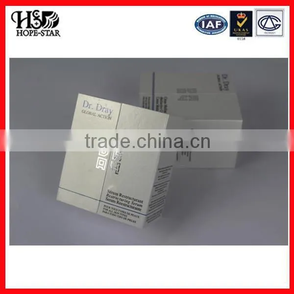 Professional Factory Double Open Type Luxury White Empty Cosmetic Cream Box Packaging Box photo-2