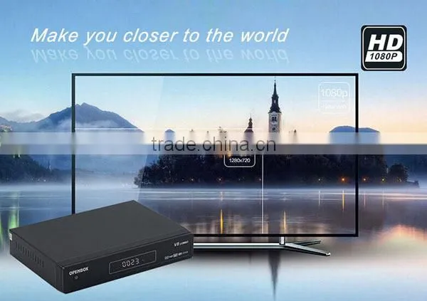 Nice Product !openbox V8 Combo DVB-S2 and DVB-T2 Free IPTV Twin Tuner Set Top Box for UK/italy/USA Market photo-5