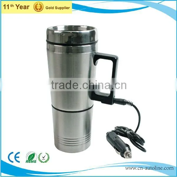 New Style 400ml Stainless Steel Auto Travel Mug
