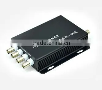 4ch AHD CVI TVI Analog Video Coax Extender Transmitter and Receiver