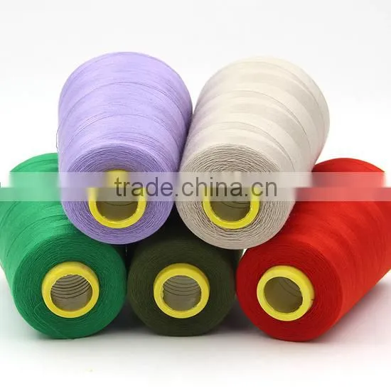 China Wholesale Polyester Yarn for Sewing Thread photo-5